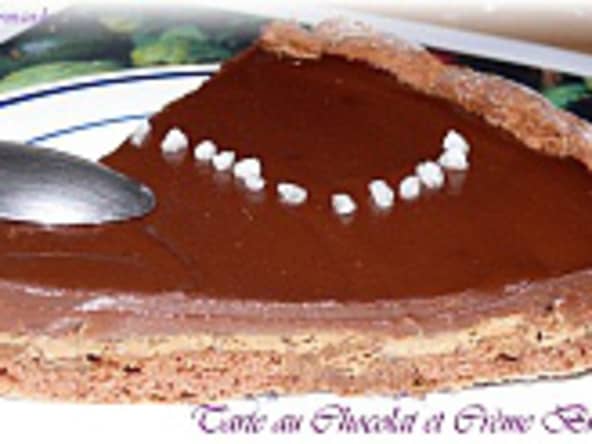 Tarte Chocolat et Crème Brûlée au café