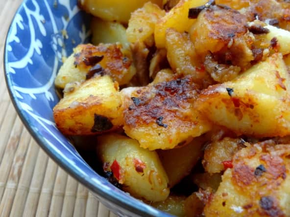 Pommes de terre aux sardines  Aardappels met sardineconserven (Suriname)