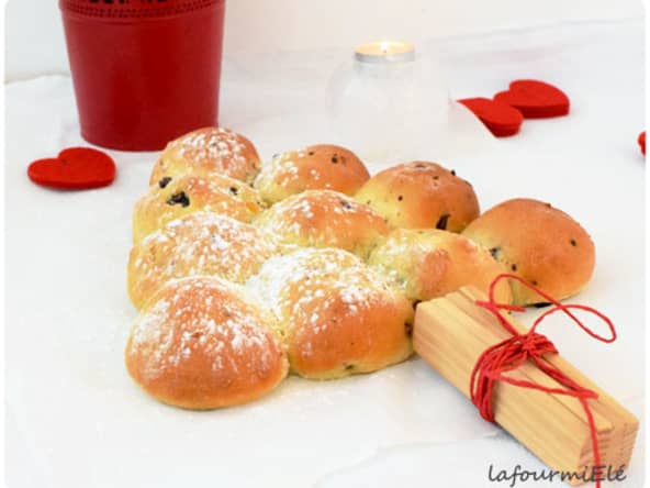 Sapin de noël brioché