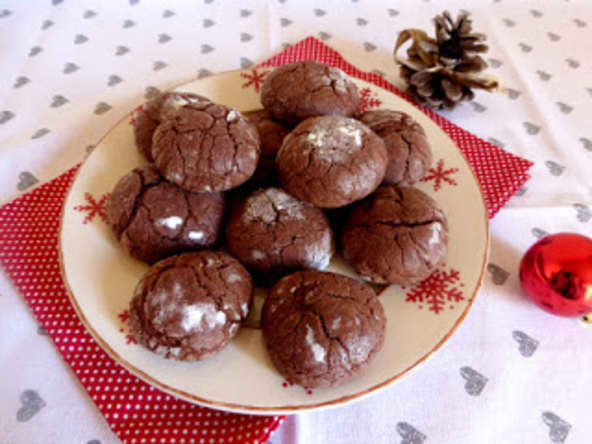 Crinkles au chocolat