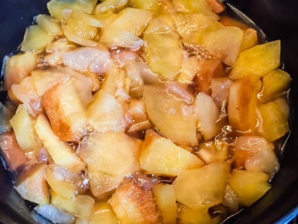 De la compote de pommes