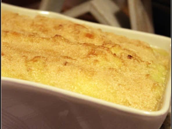 Purée de pommes de terre aux asperges vertes gratinée au parmesan