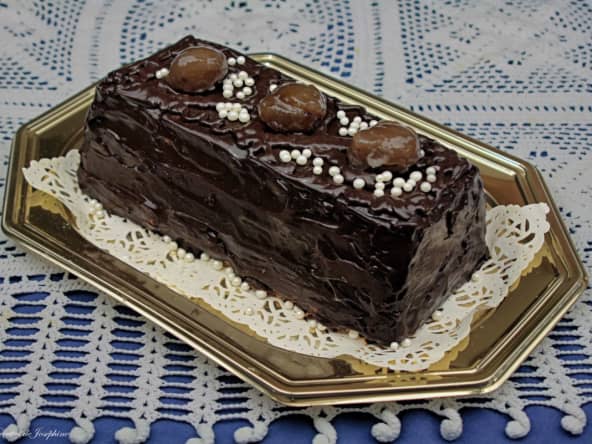 Bûche aux marrons