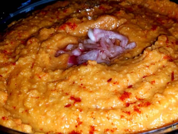 Tartinade aux lentilles corail