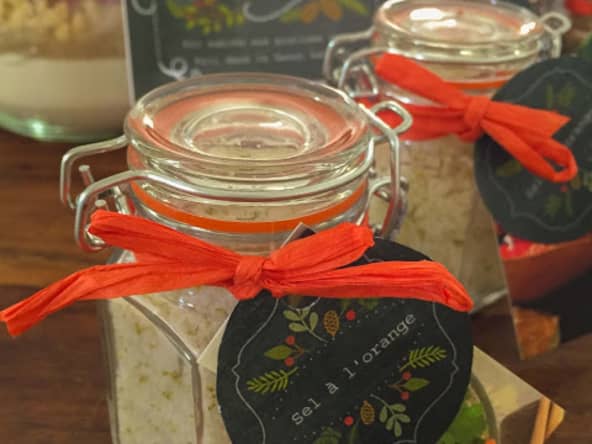 Le sel à l'orange ou au citron