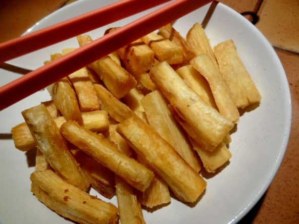 Frites de manioc croustillantes comme au Niger