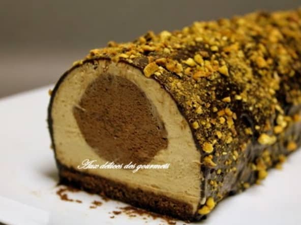 bûche spéculoos nutella