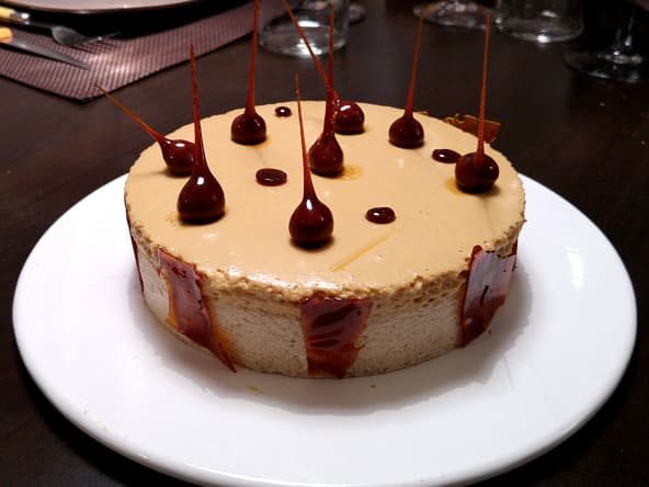 Entremet façon tarte tatin