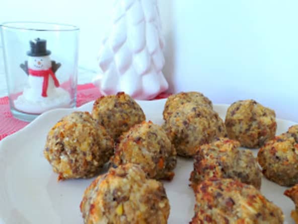 Boulettes spécial restes de chapon ou de dinde de lendemain de fêtes