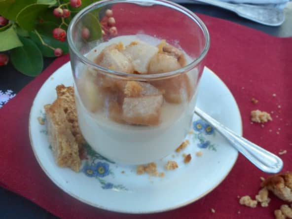 Panna cotta du Sud-Ouest