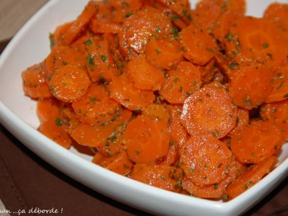 Salade de carottes à l'orientale