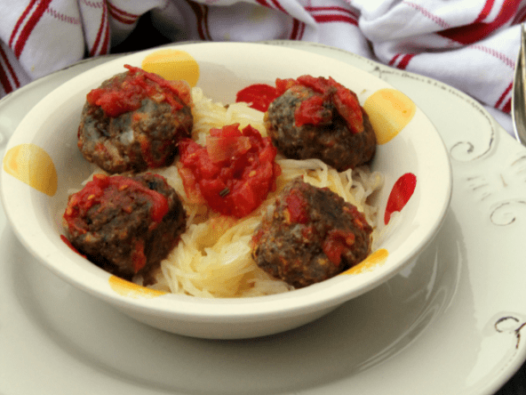 Saghettis végétaux aux boulettes