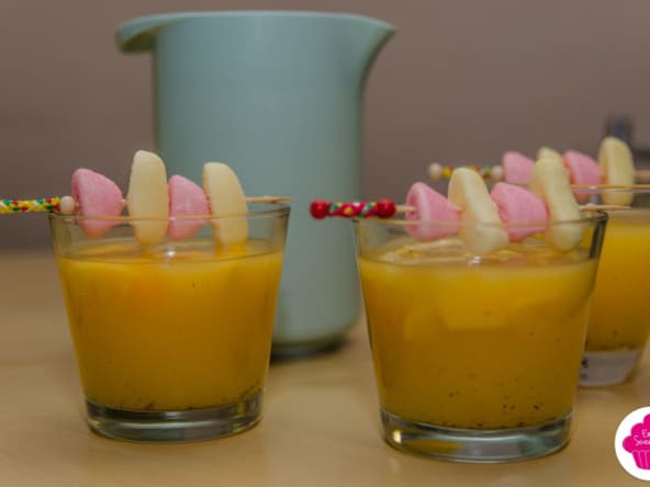 Punch orange, mangue, vanille