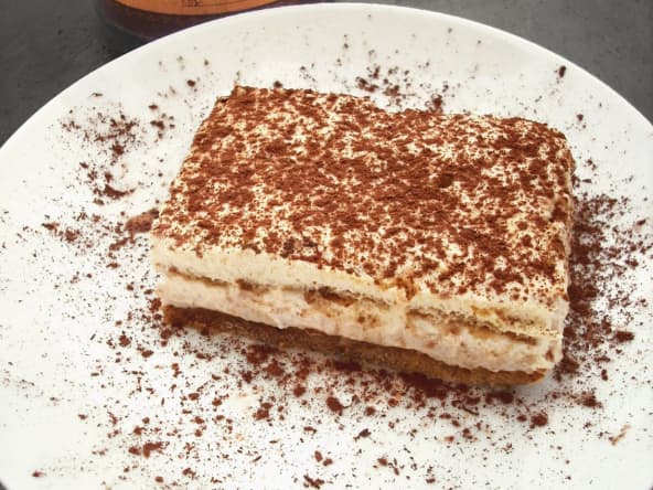 Tiramisù Vanille, Crème de Marron et "Petit Brun"