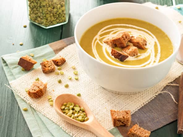 Soupe de pois cassés