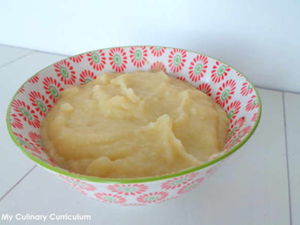 Purée de fenouil, pommes et pommes de terre