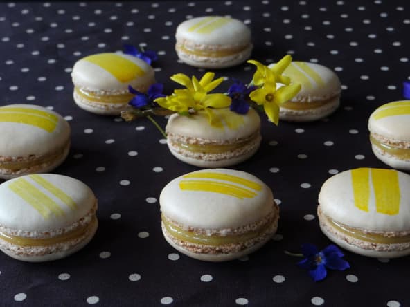 Macarons au citron