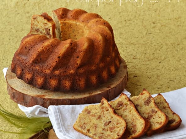 Cake spéculoos chocolat blanc