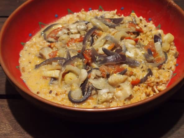 Blanquette de cabillaud à la badiane