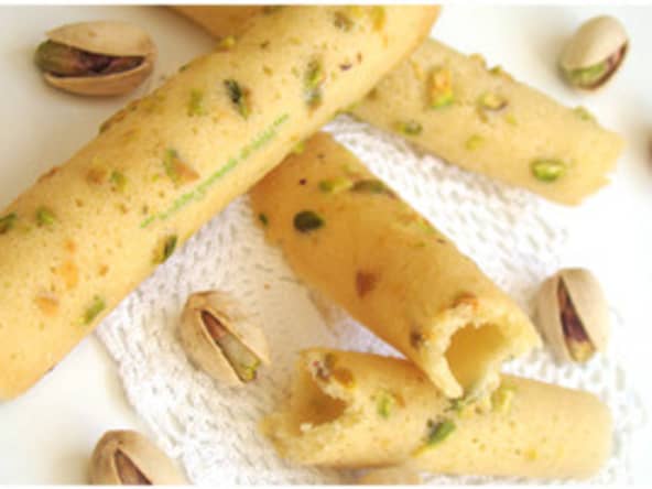 Cigarettes russes aux éclats de pistaches