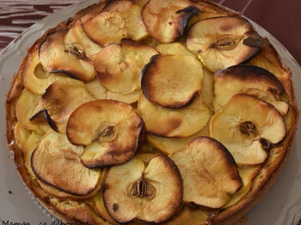 Gâteau de pommes au sirop d'érable