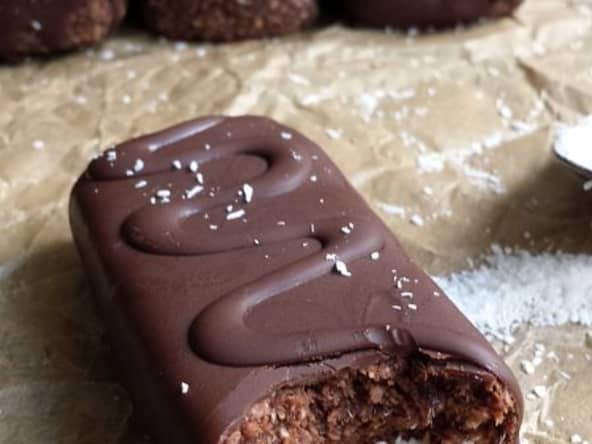 Barre chocolatée à la noix de coco