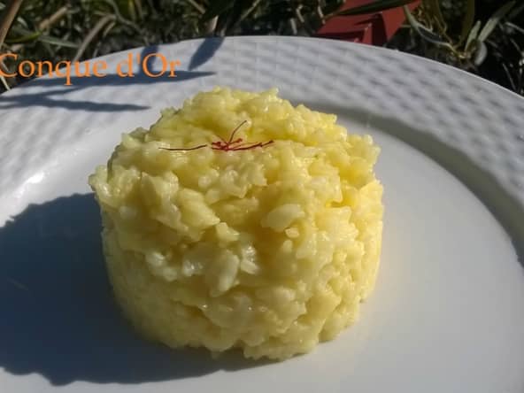 Risotto au safran