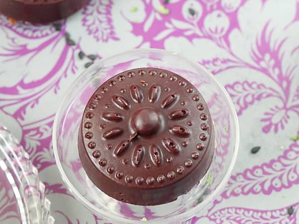 Délices d'Orient: Financiers bergamote sésame noir et chocolat