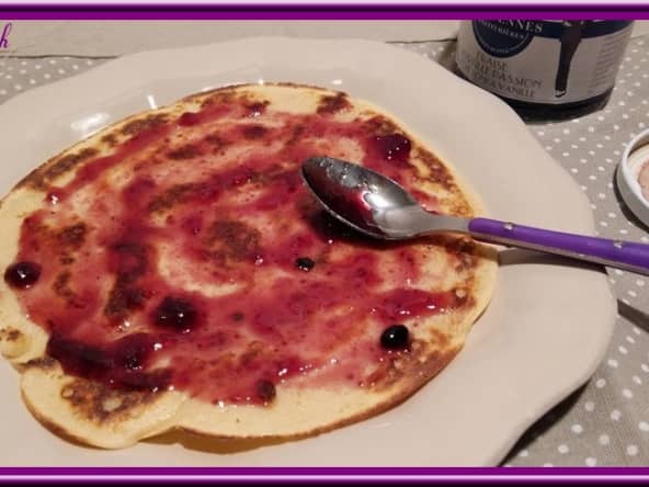 Crêpes au lait concentré non sucré