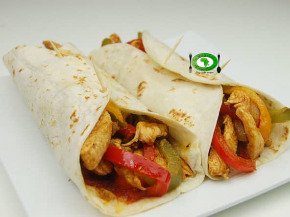 Fajitas de poulet