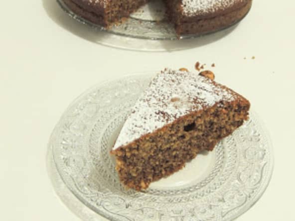 Gâteau aux noisettes fort en goût