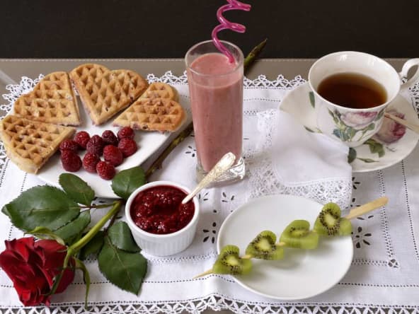 Valentine's breakfast