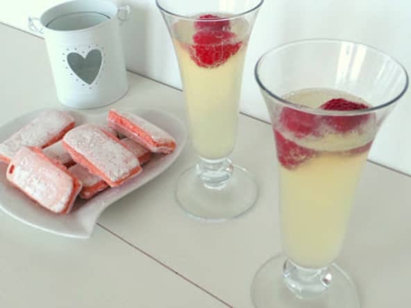 Soupe de Champagne ou de crémant