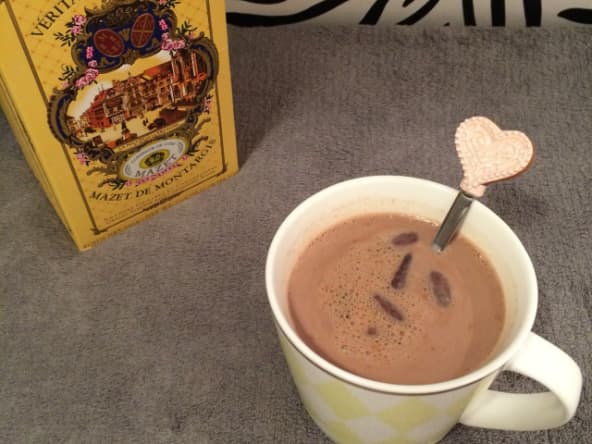 Chocolat chaud aux Praslines