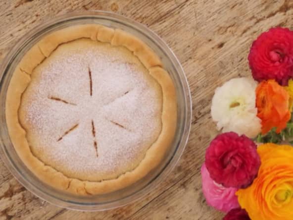 Tourte sucrée à la courge