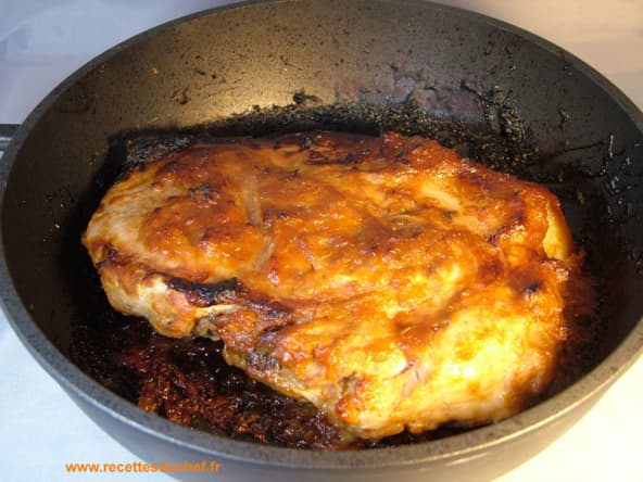 Rouelle de porc marinée - travers de porc marinés