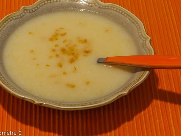 Soupe originale de chou fleur à l'orange