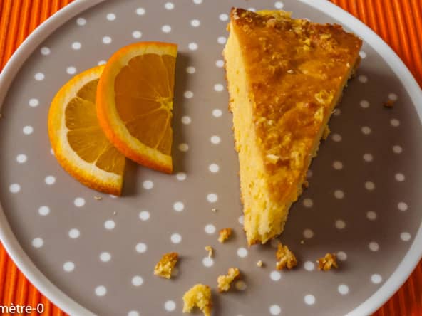 Gateau aux amandes et à l'orange
