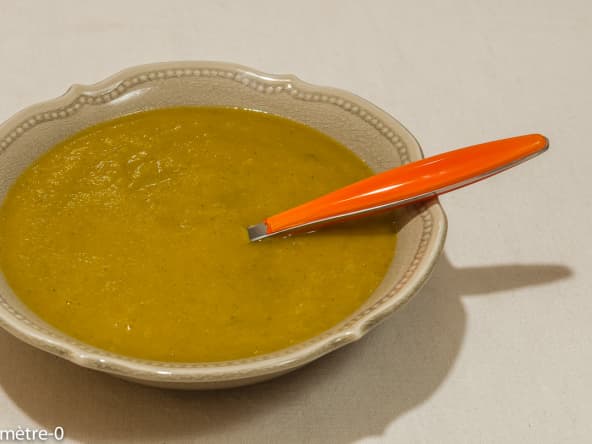 Soupe de brocolis aux carottes