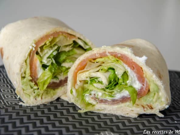 Wraps simple et rapide pour le déjeuner