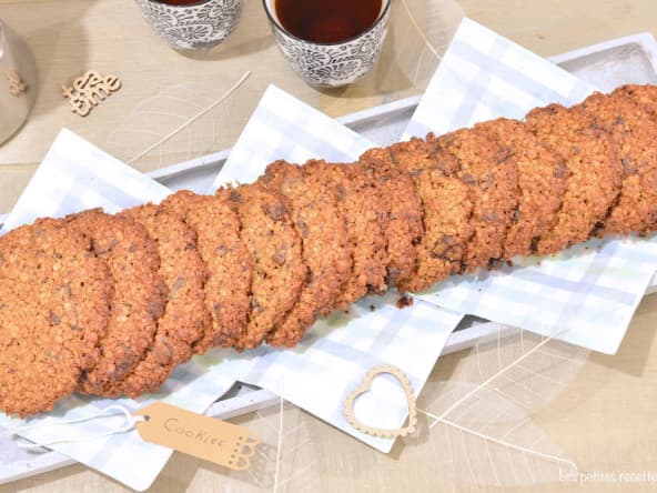 Cookies aux flocons d'avoine et au chocolat