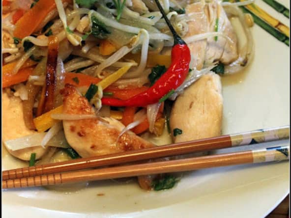 Poulet Chop Suey