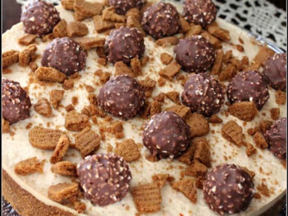 Cheesecake au speculoos