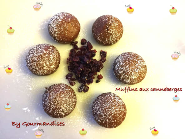 Muffins aux canneberges