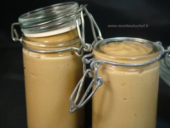 Crème dessert pralinée en verrines