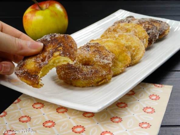 Apfelkiechle ou beignets de pommes