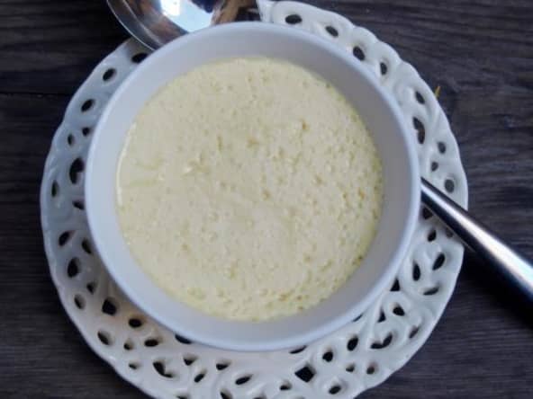 Petites crèmes à la mangue