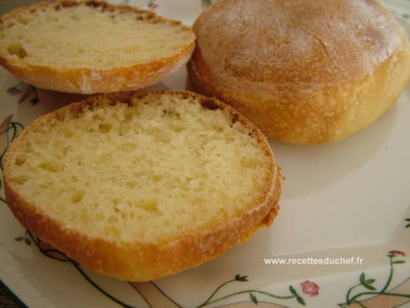 Petits pains anglais - english muffins