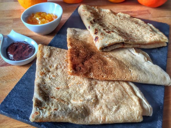Crêpes vegan faciles et pâte à tartiner express