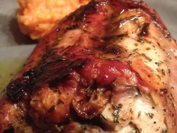 Râbles de lapin à la Jamie Oliver